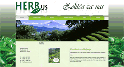 Desktop Screenshot of herbus.si